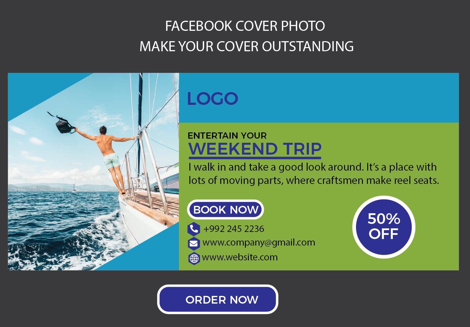 I will create unique custom and premium Facebook cover photo.