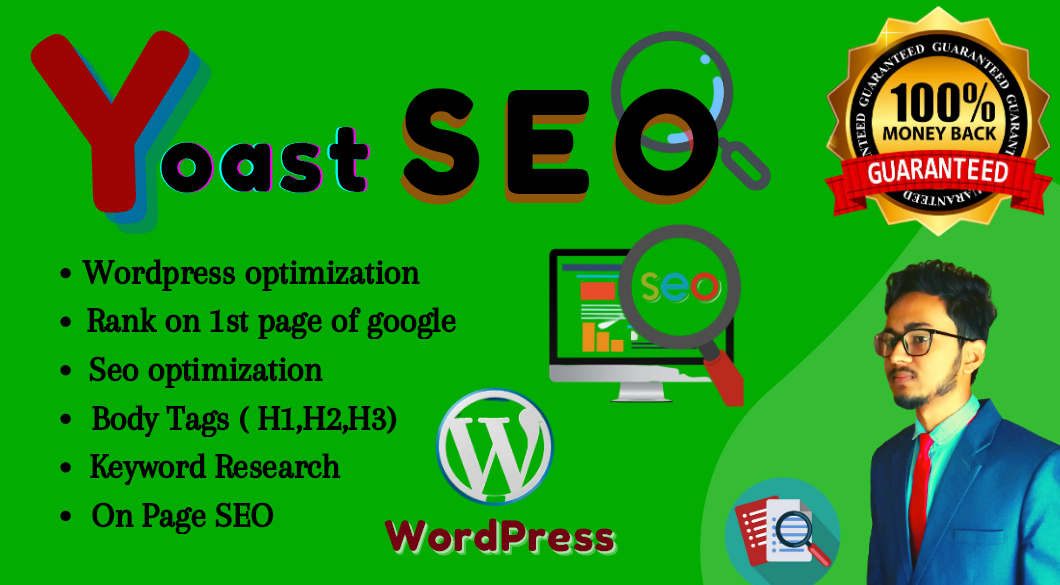 WordPress on page optimization yoast SEO on page 
