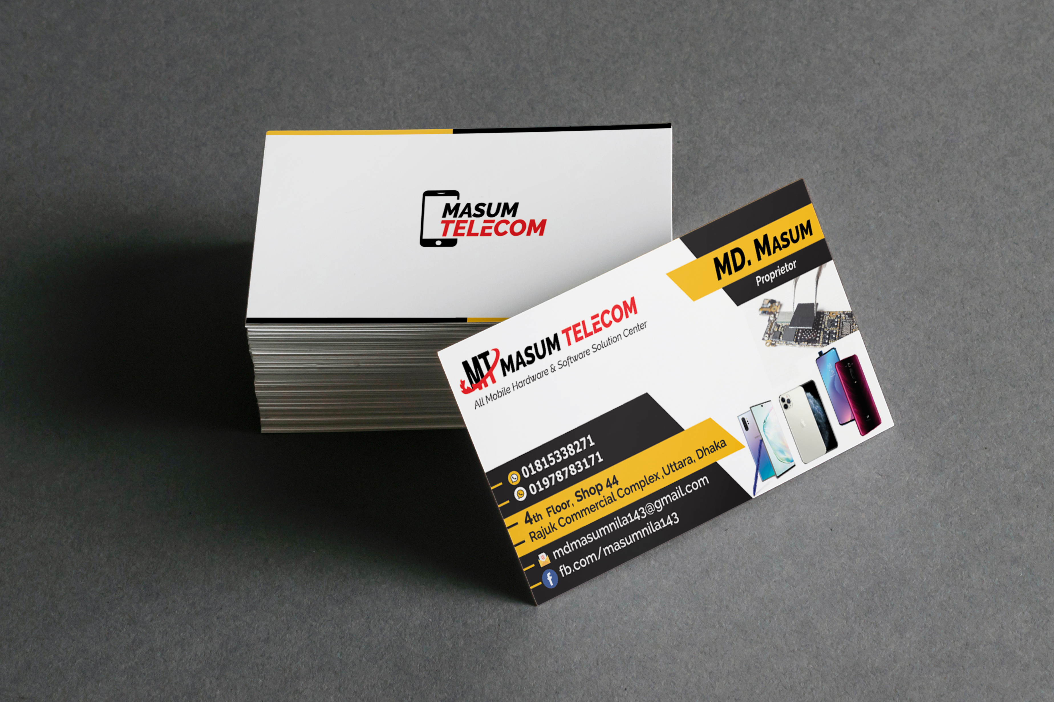 Design Business card for company 