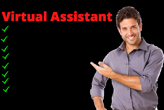 I will do virtual assistant as web designer