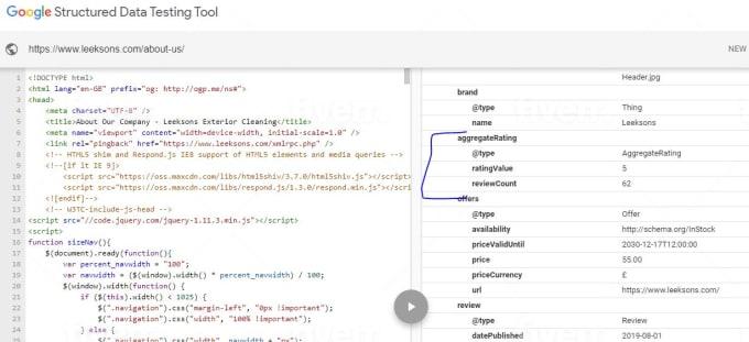 I will do schema markup, star rating for website rank high on google search