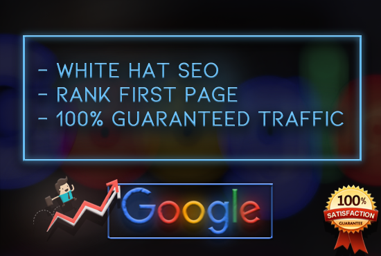 Offer Guaranteed 1st Page Ranking on Google SEO Service