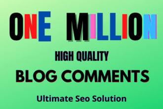 I will create 75 niche relevant blog comments backlinks