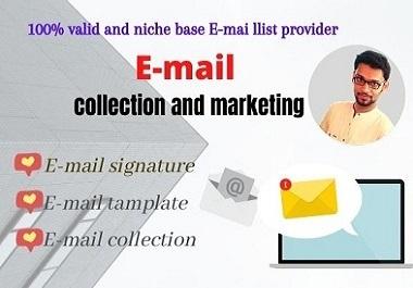 I will give you 5k targeted email 