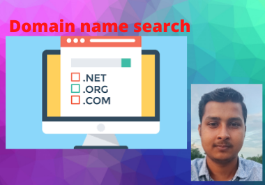 I will search non-used domain name for you