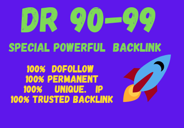 Publish high quality 20 dr backlink