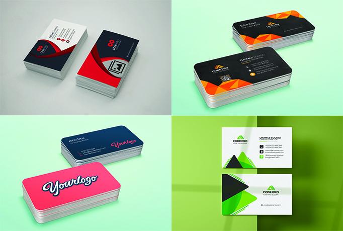 professional modern business card 