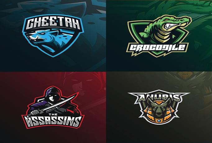 logo for twitch, avatar, mascot gaming