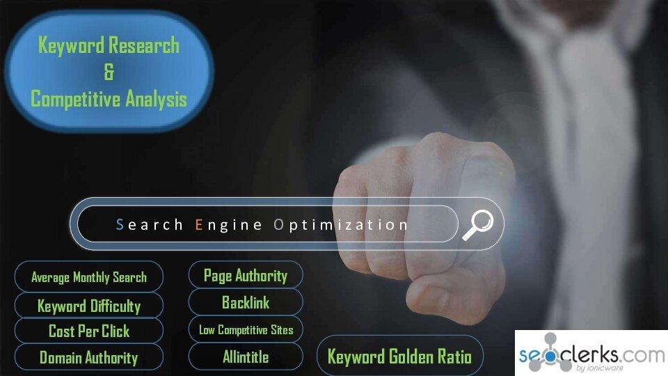 30+ KGR keyword Research and Competitor Analysis with website audit for Google 1st page ranking