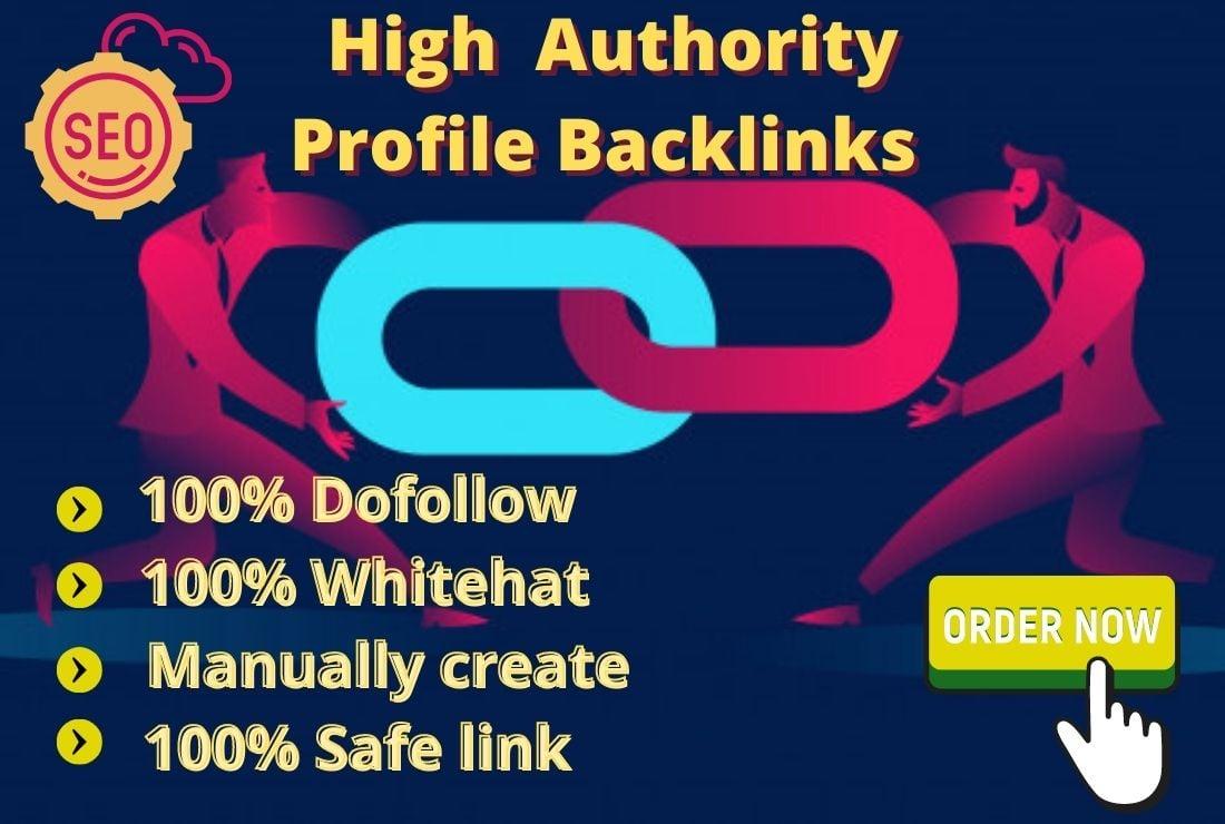 I Will Create 50 High DA & PA Profile Backlinks 