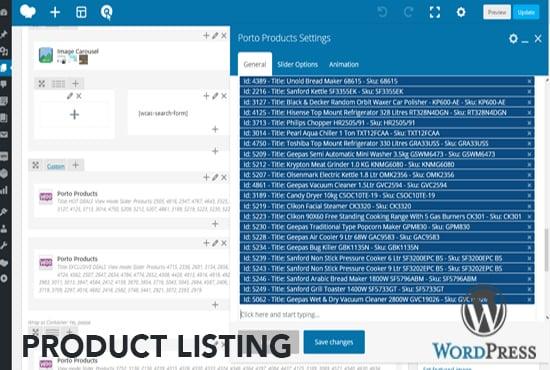I will do 25 wordpress woocommerce product upload and product listing