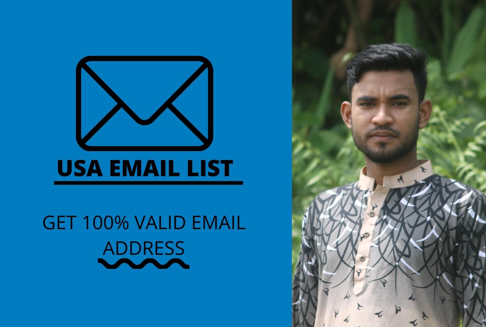 I will be collect 6k targeted bulk email lists