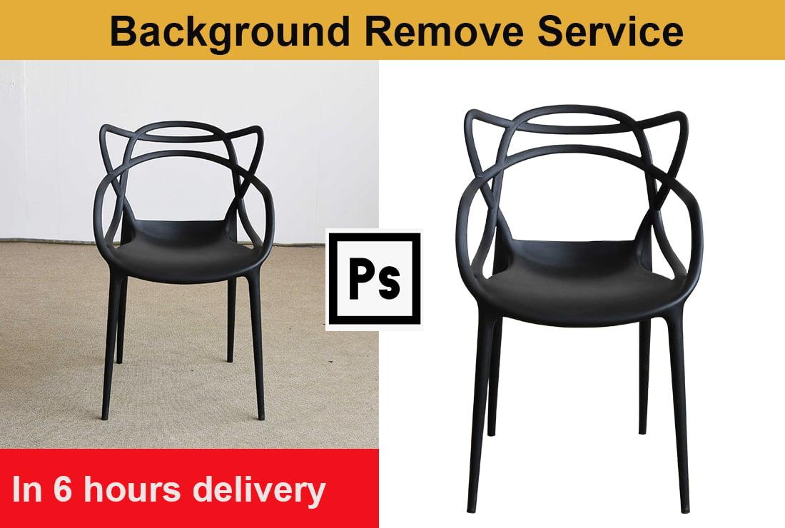 I will do amazon product photo background removal 5 images