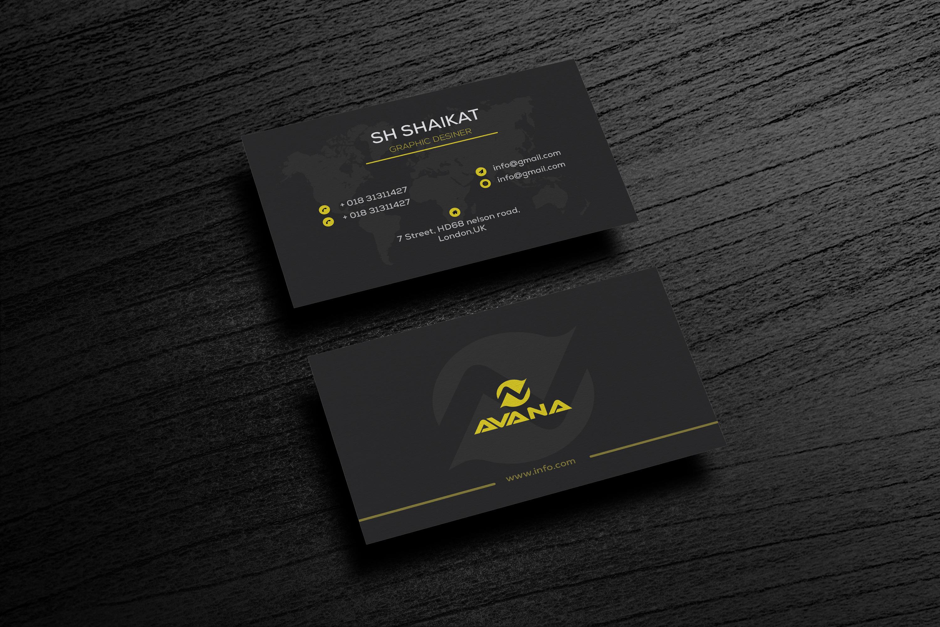 I will Design vista and moo print ready business card