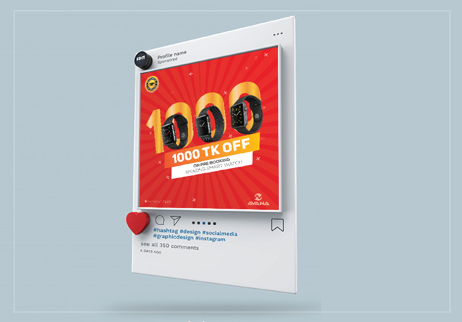 I will create any kind of Google Adds Banner include Social Media post Design