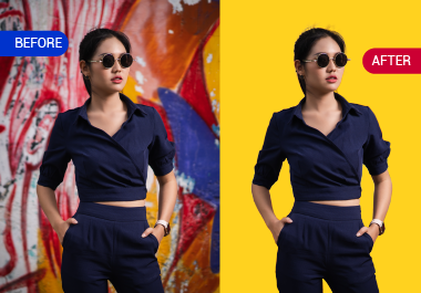 I will do Photoshop editing background removal with Photo Retouching