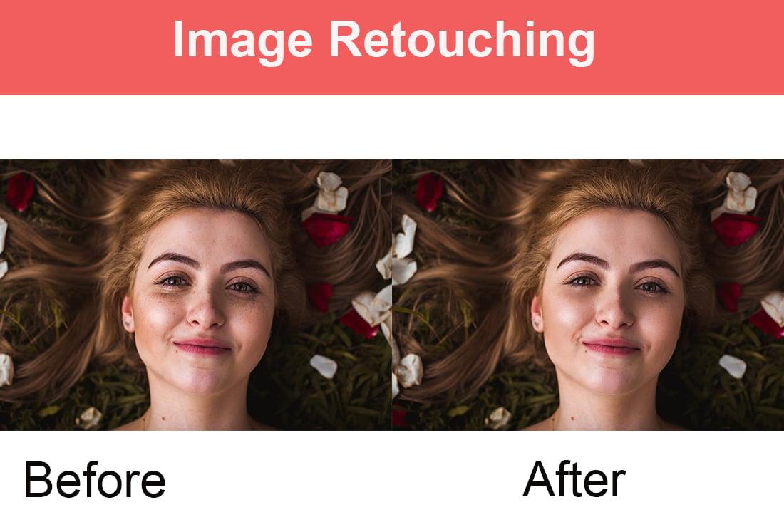I will do background removal, resize and photo retouch 5 images