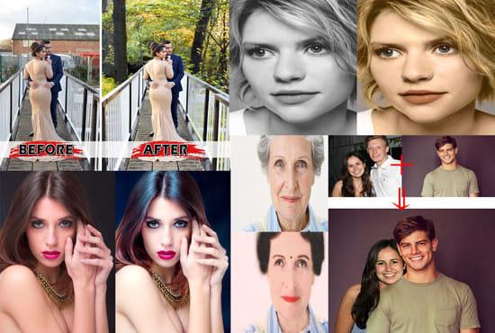 I will professionally edit your images in Photoshop within 12 hrs