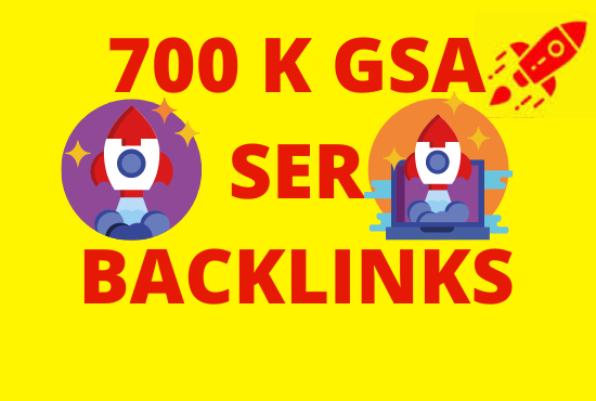 I will GSA 700k or 700,000 backlinks, high quality SEO links