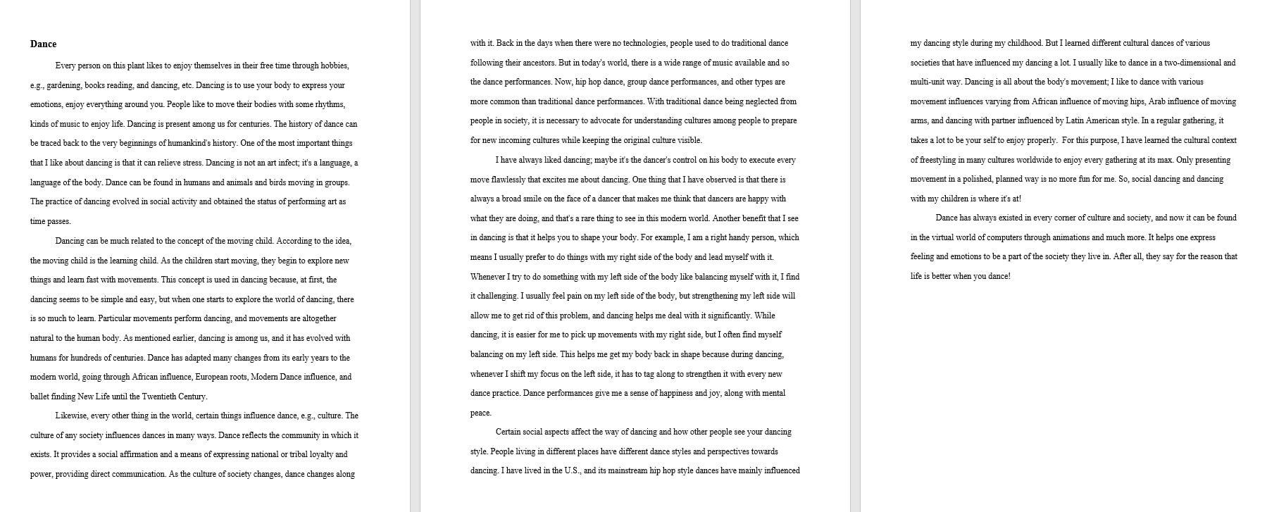 Eye Catchy and Unique Essay on any topic or niche 