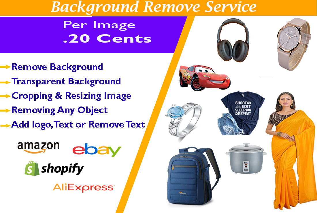 I Will do Photo Background Remove Retouching Images color changes & Resizing photo
