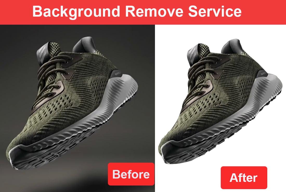I will do background remove, retouching, resizing 5 images