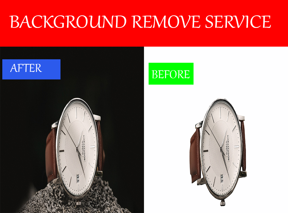 I Will do photo background removal service