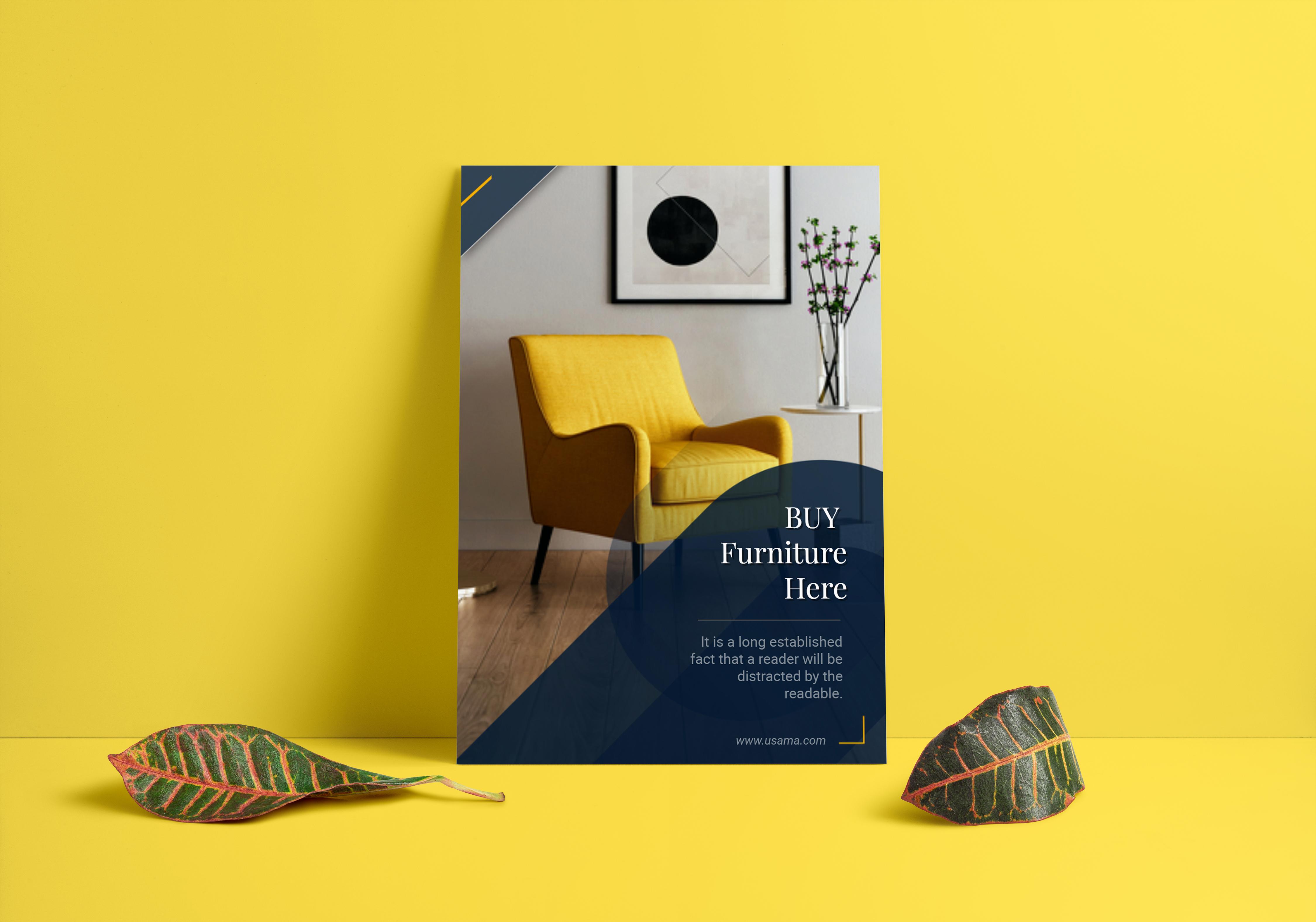 I will design a professional business poster