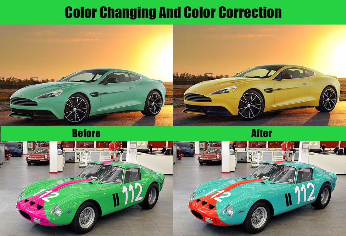 I will remove background, color changing and retouching of photos professionally 