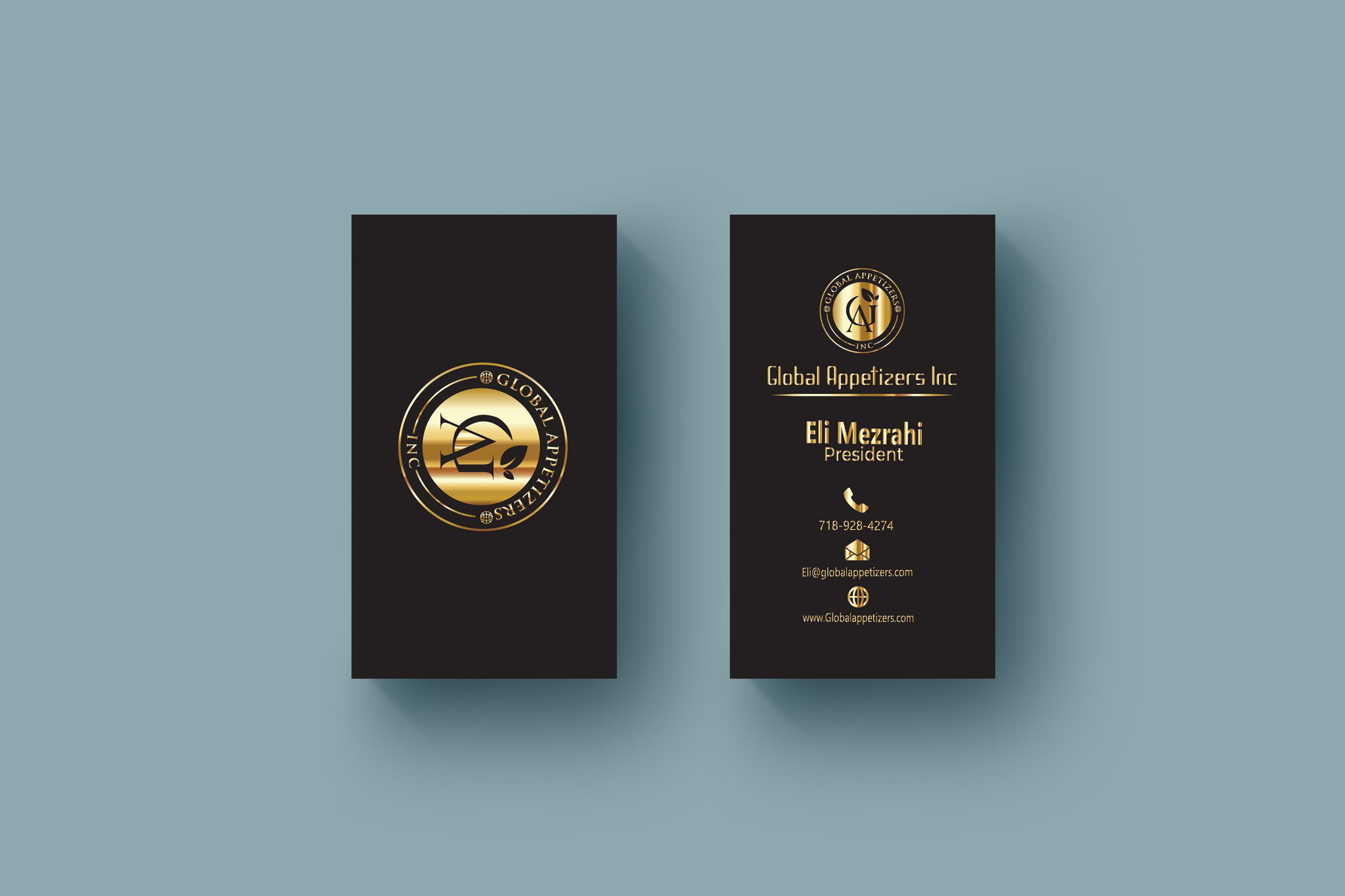 I will design an elegant print ready double sided business card