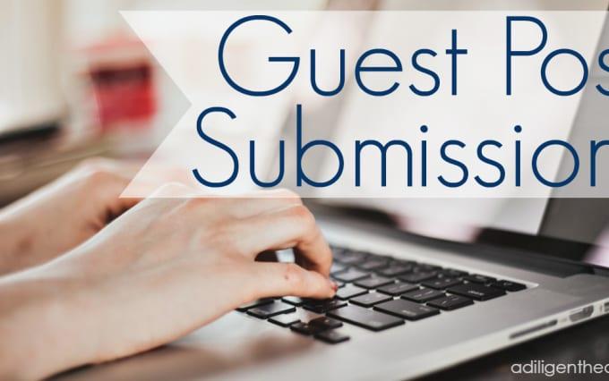 I will provide good sites for guest posting