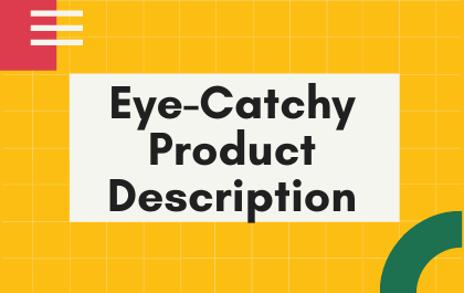 SEO Optimized Profitable Product Description. 