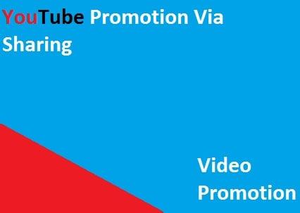 Fast Organic YouTube Video Promotion Via Sharing 
