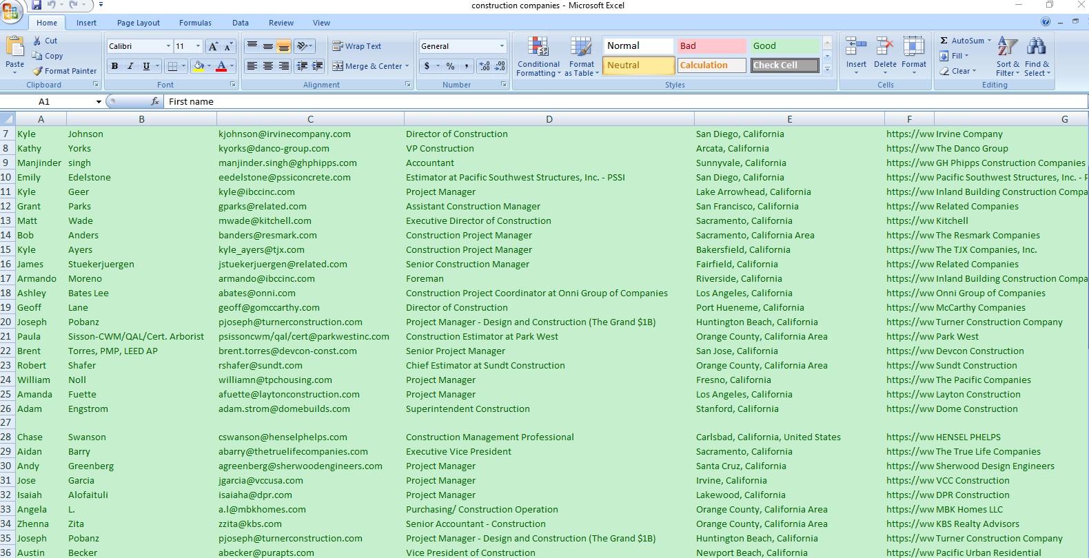 I will do excel data entry, web research, copy past, typing