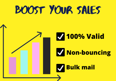 I will provide targeted bulk email list for your email marketing