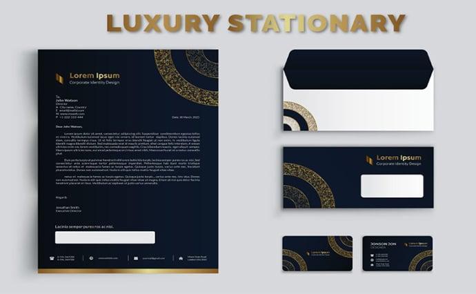 I will design business card, letterhead , stationery in 24hours