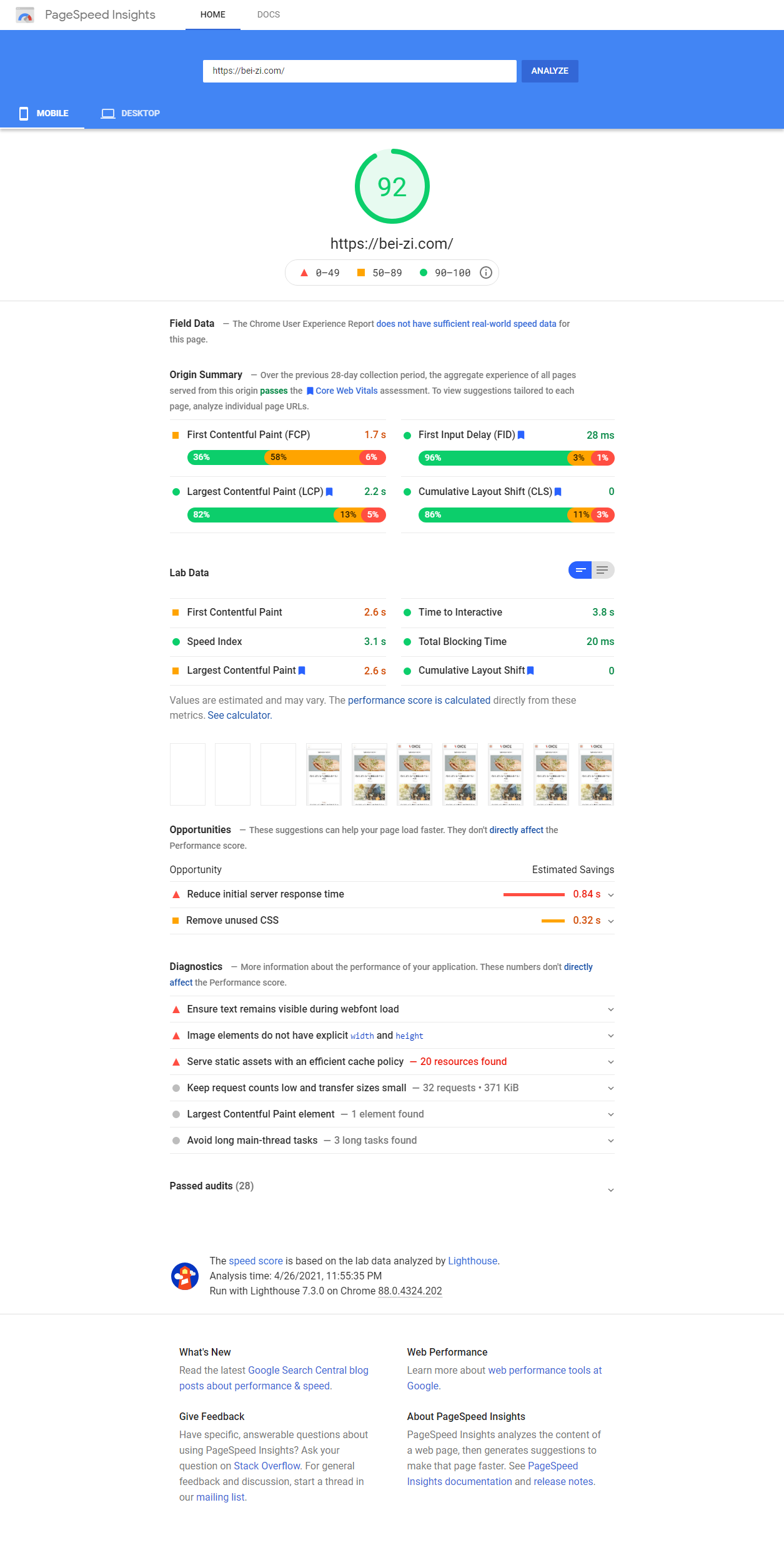 Speed up your wordpress website at gtmetrix and PageSpeed Insights for great score