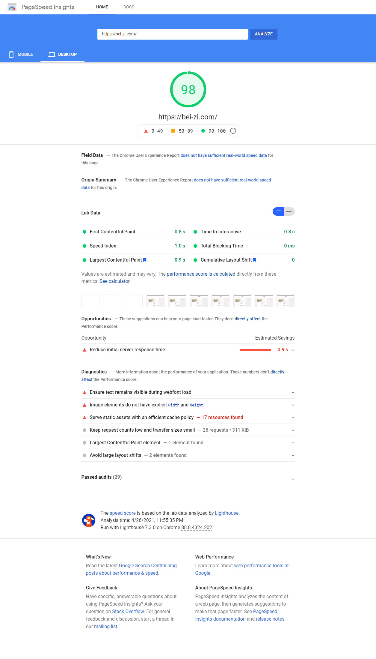 Speed up your wordpress website at gtmetrix and PageSpeed Insights for great score