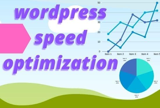 I will WordPress speed optimization, optimize WordPress, page speed