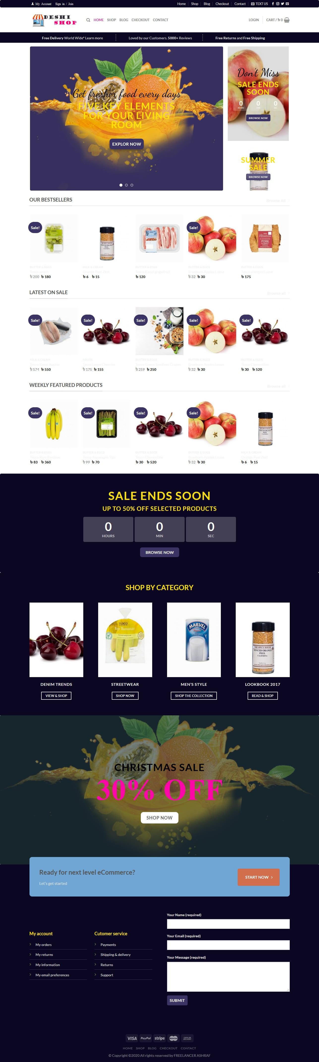 I will design ecommerce wordpress website 