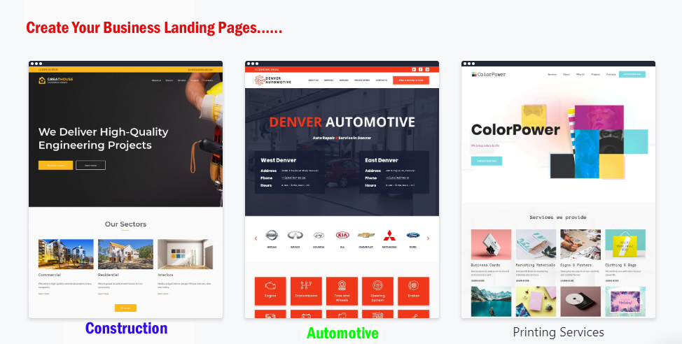 I will design landing page wordpress landing page with elementor