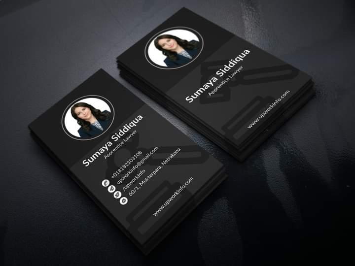 I will design unique and professional business card for you within 24 hours