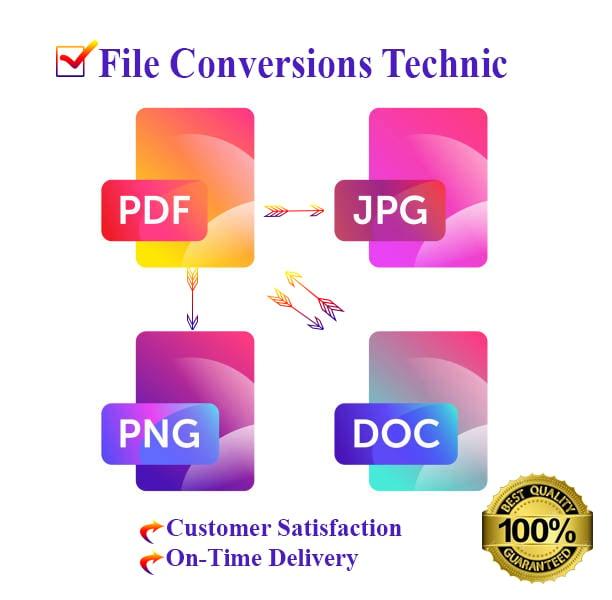 I will Convert PDF to Word and Scanned pages to Word or google Docs