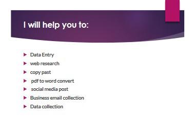 Be your trusted virtual assistant with Data Entry and Social Media Manager
