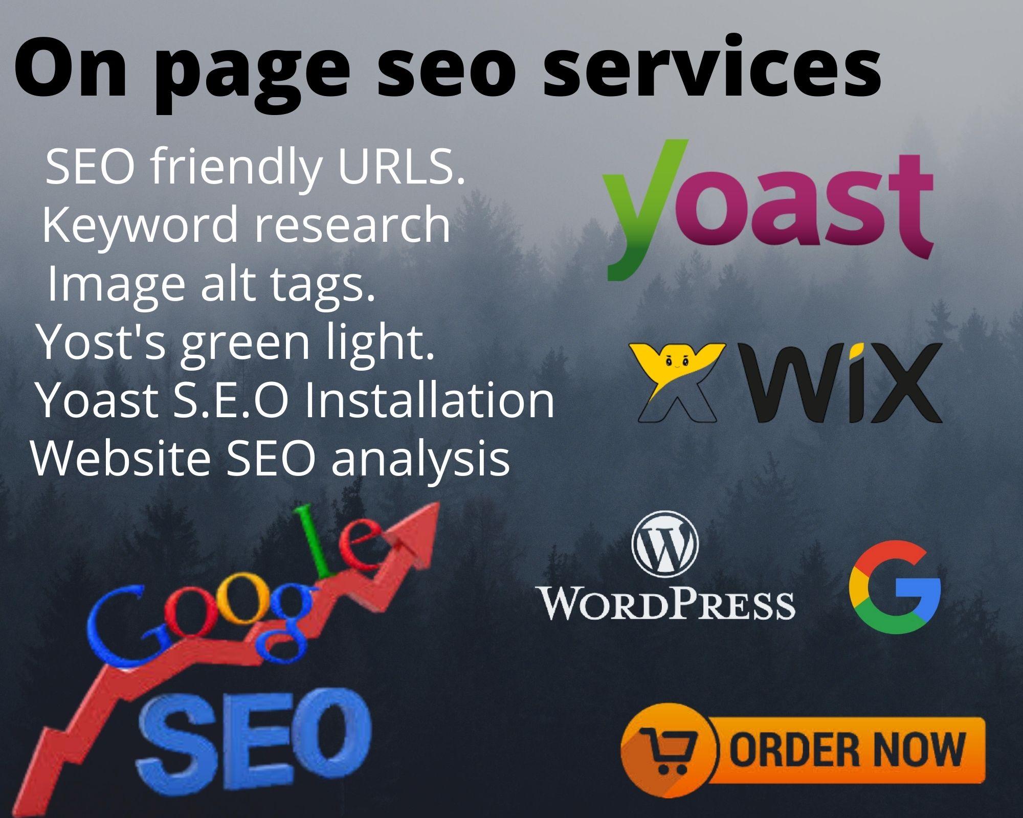 I will rank your WordPress website on page SEO service with yoast in 24 hrs