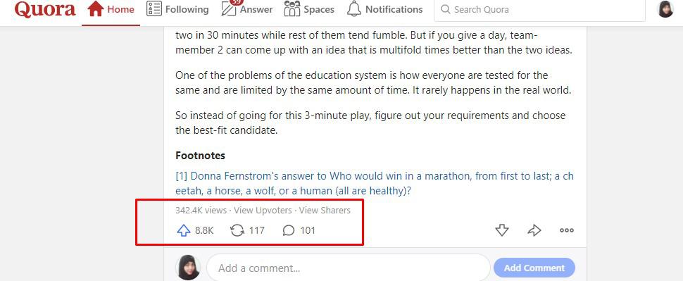 Provide niche relevant 15 High quality Quora answer backlinksTrusted traffic