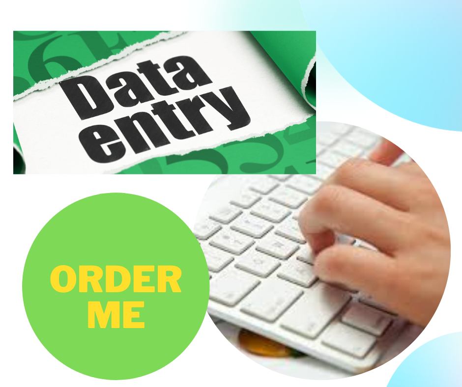 I Will Do Your Any Type Data Entry Work 