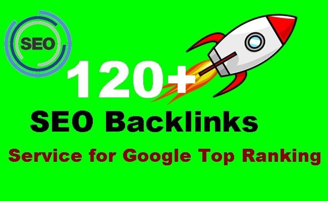 120+ SEO Backlinks Link Building service for Google Top Ranking