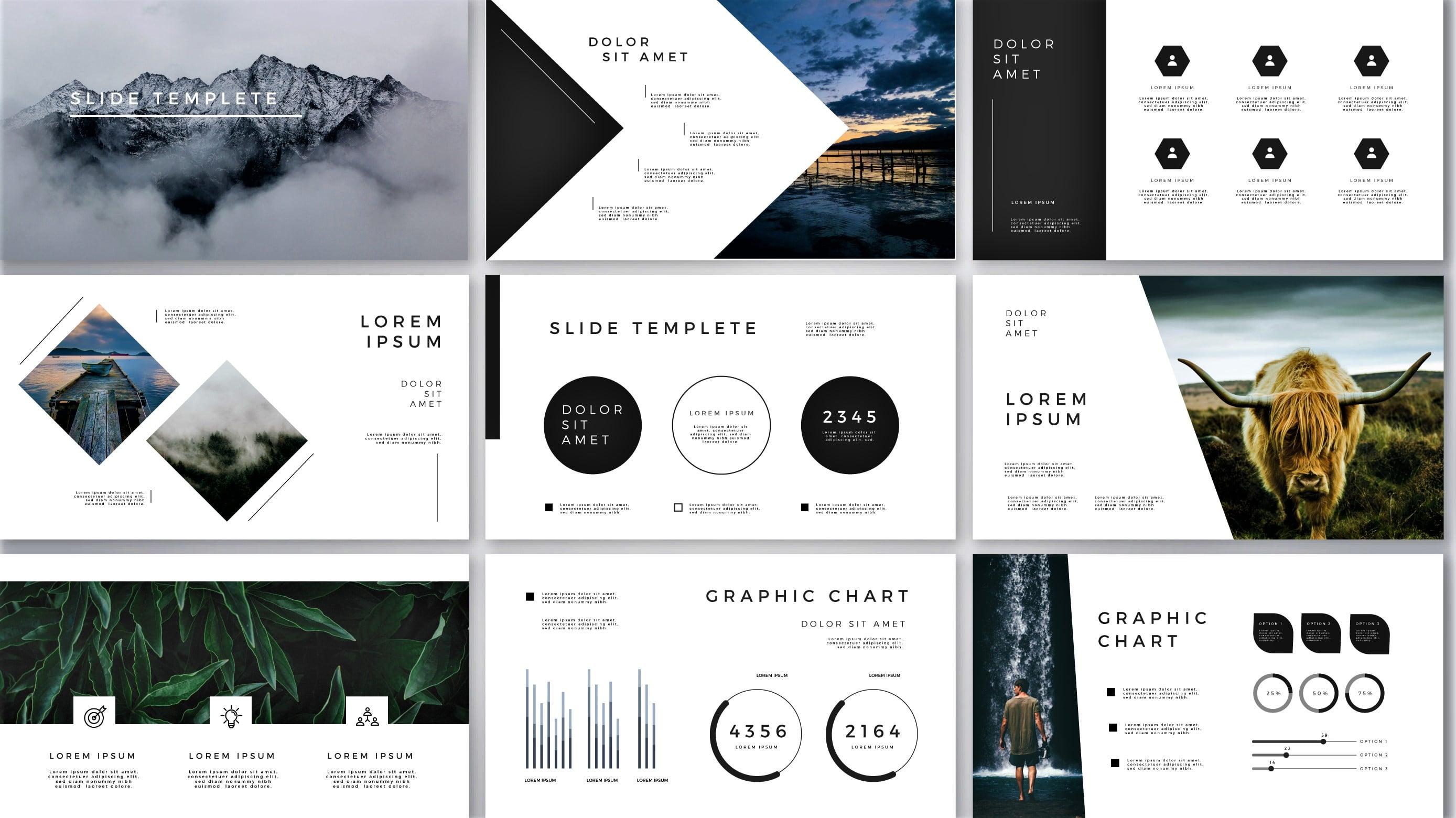 I will design professional and modern powerpoint presentation