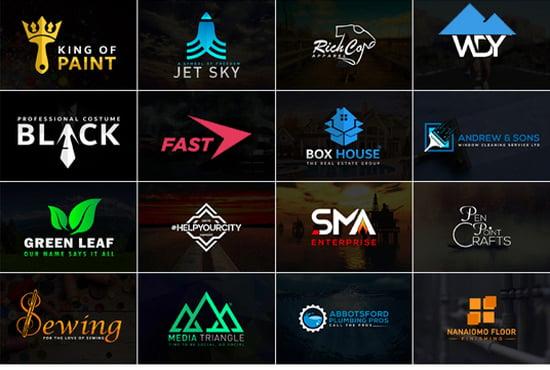 I wii do flat, modern, minimalist business logo